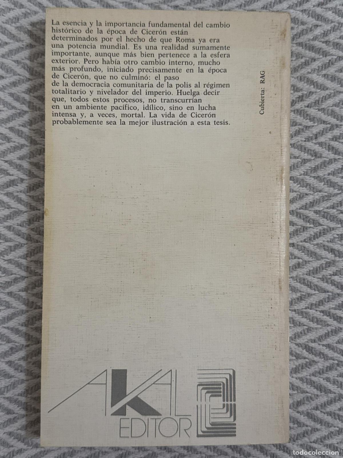 Libros: Cicer&oacute;n y su tiempo - Utchenko - Foto 2
