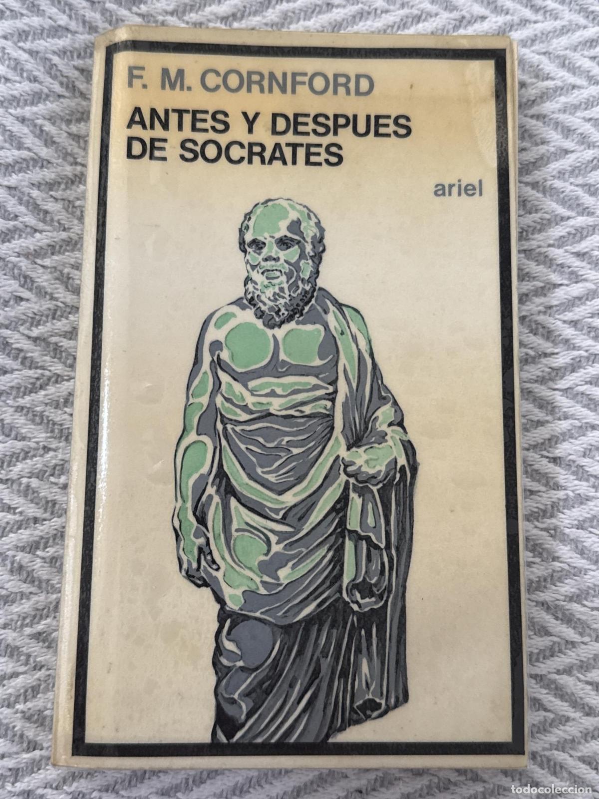 Libros: Antes y despu&eacute;s de S&oacute;crates - Francis Macdonald Cornford