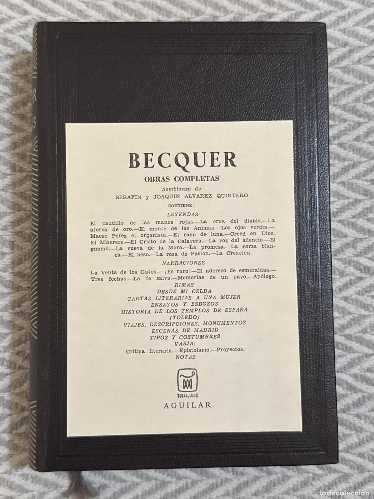 Libros: Obras completas - B&eacute;cquer, Gustavo A - Foto 5