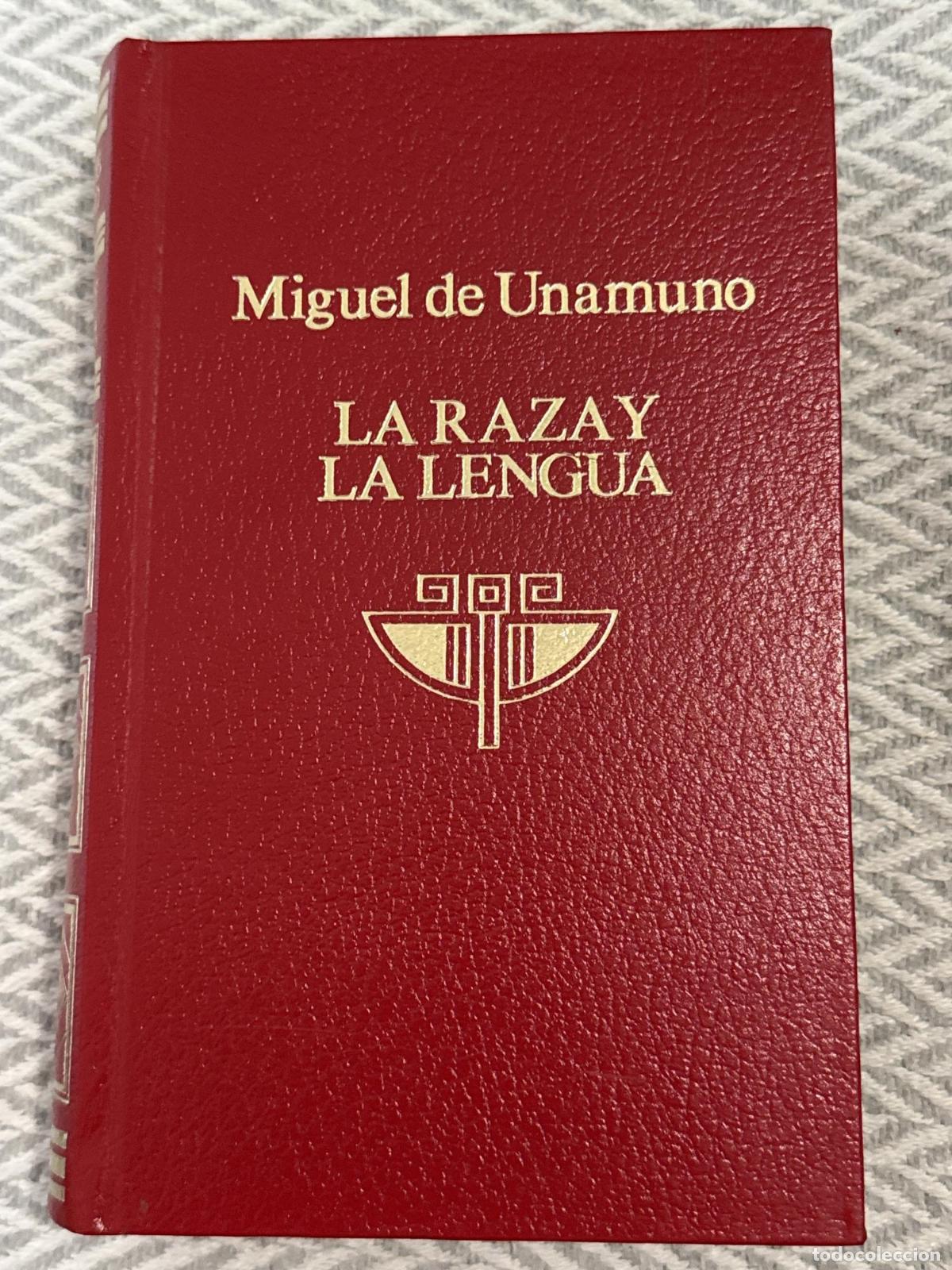 Libros: Obras completas IV. La raza y la lengua - Miguel de Unamuno