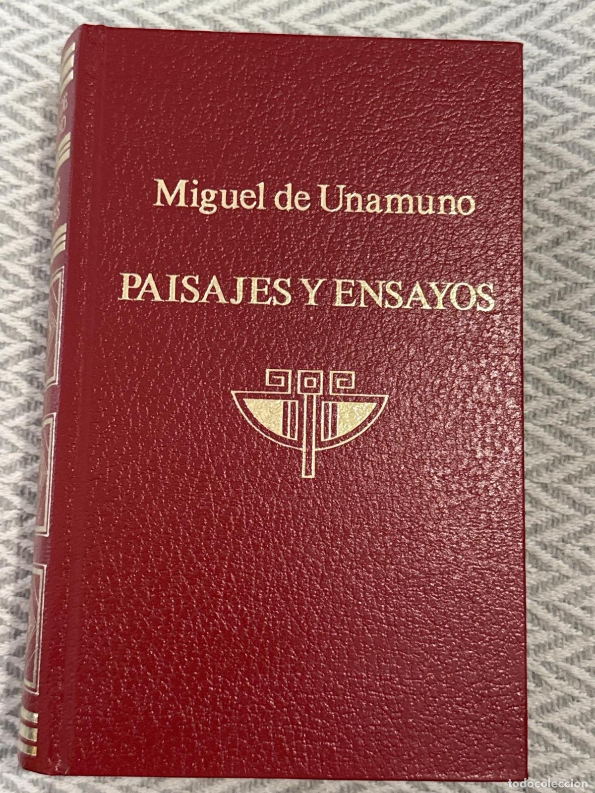 Libros: Obras completas I. Paisajes y ensayos - Miguel de Unamuno