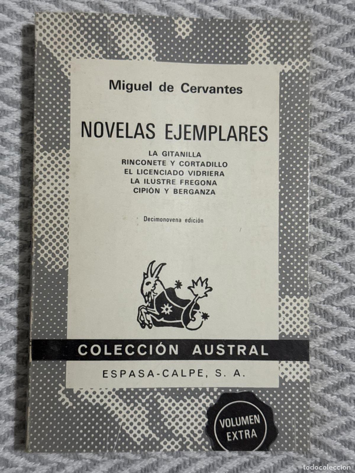 Libros: Novelas ejemplares - Miguel de Cervantes