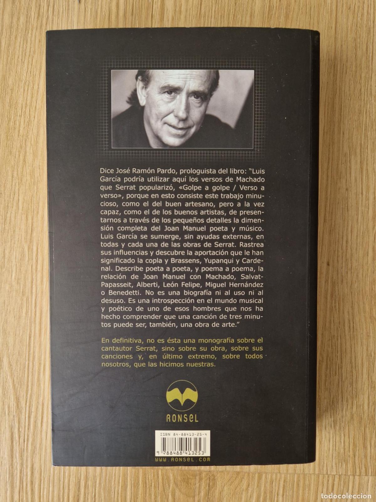 Libros: Serrat, canci&oacute;n a canci&oacute;n - Luis Garc&iacute;a Gil - Foto 2