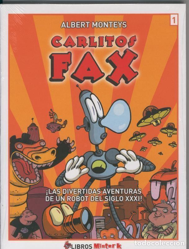 Livros em segunda m&atilde;o: LIbros Mister K: Carlitos Fax - Albert Monteys