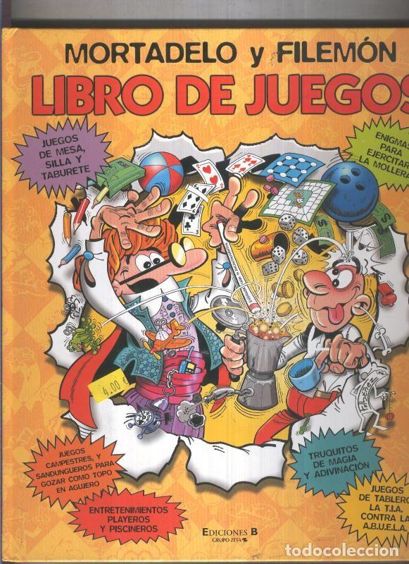 Libros: Mortadelo y Filemon: Libro de juegos - Iba&ntilde;ez - Foto 1