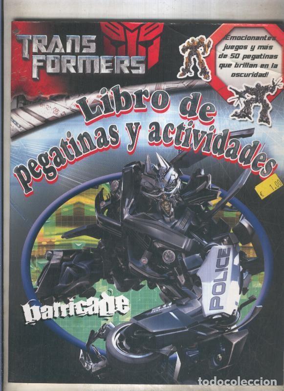 Libros: Transformers libro de pegatinas y actividades (numerado 1 en interior cubierta) - varios - Foto 1