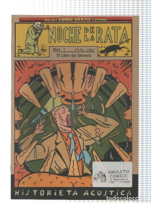 Libros: Comic: La noche de la rata num 1 - El libro del Genesis. Produccion de El Hombre Hoja