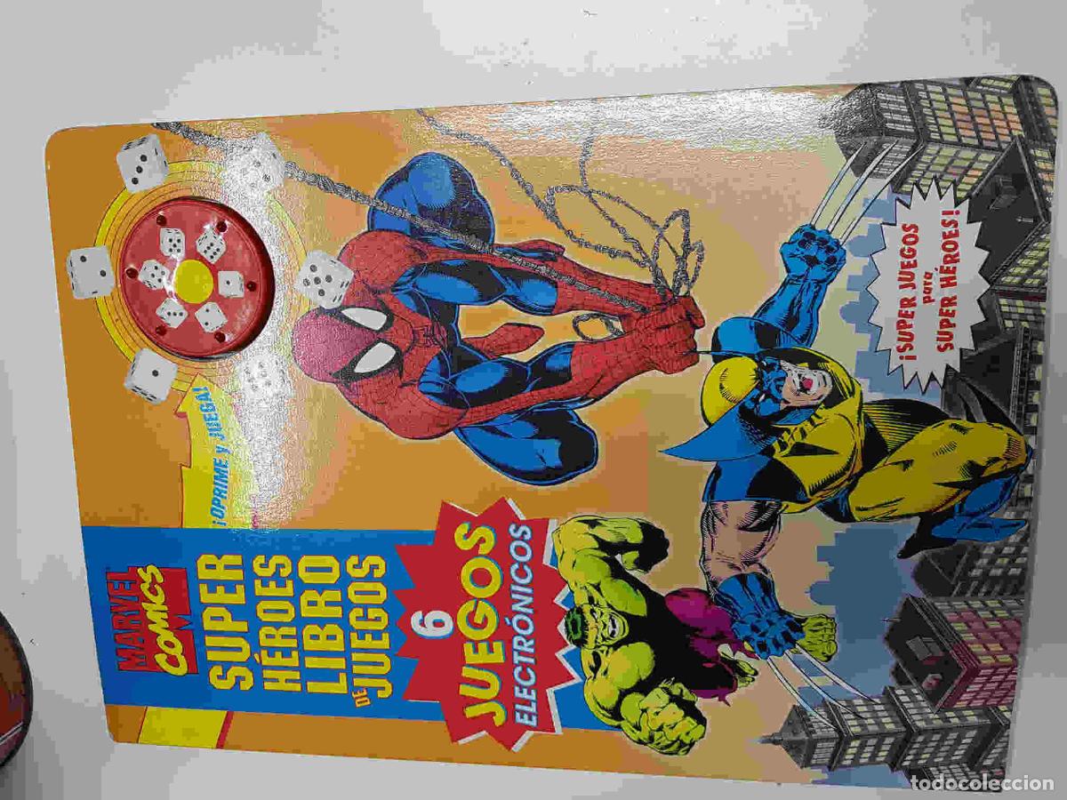 Libros: libro de juegos de Superheroes (el dado electronico no funciona) - Varios - Foto 2
