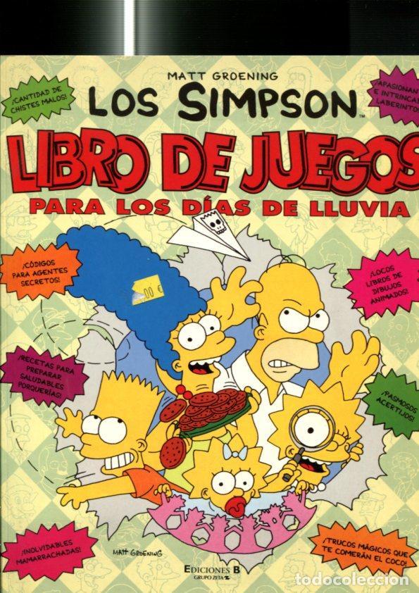 B&uuml;cher: Album: Los Simpson: Libro de juegos para los dias de lluvia - Matt Groening
