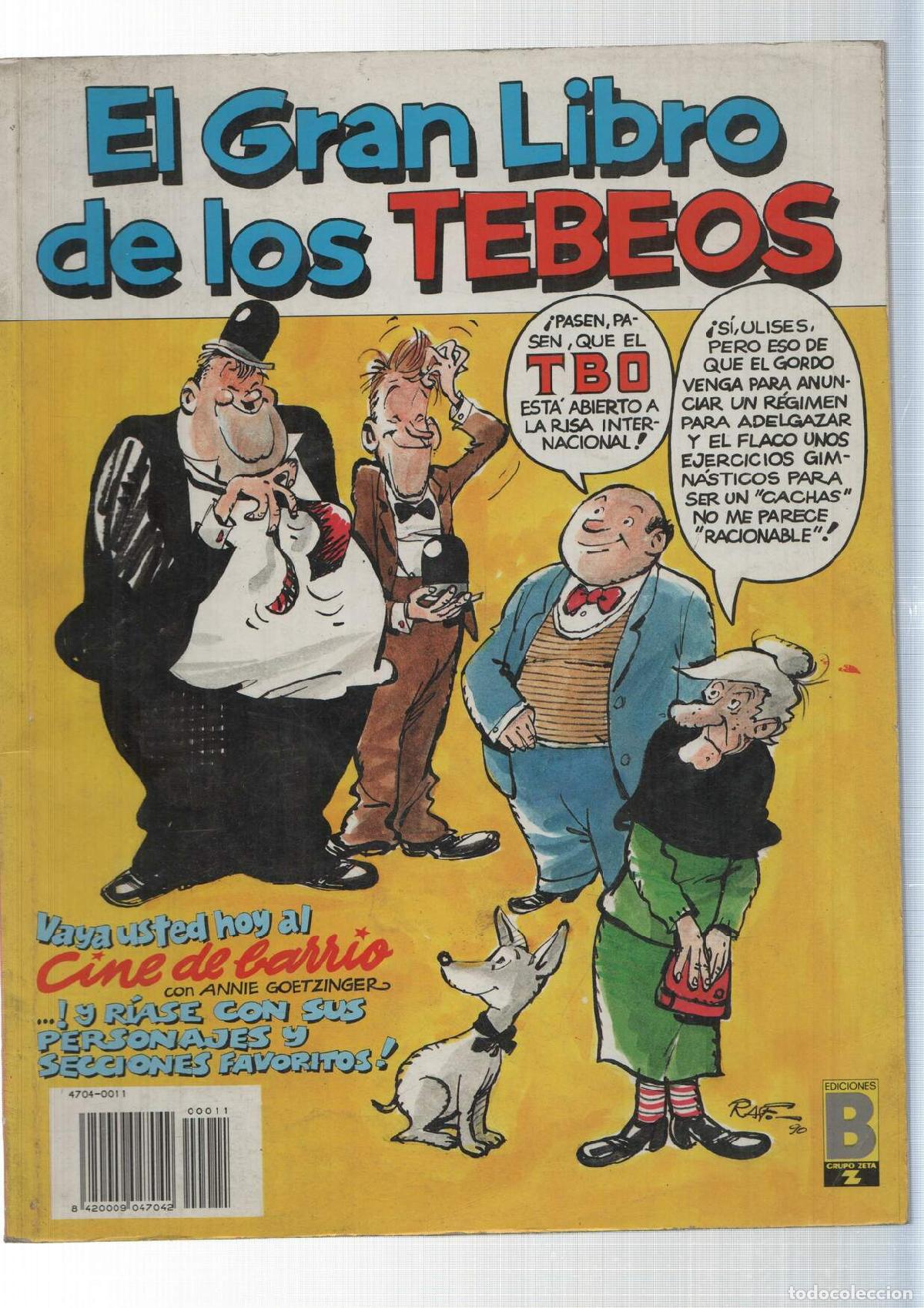 Libros: El gran libro de los tebeos album numerado 10 con los numeros 31 al 33 del TBO de ediciones B - Vari