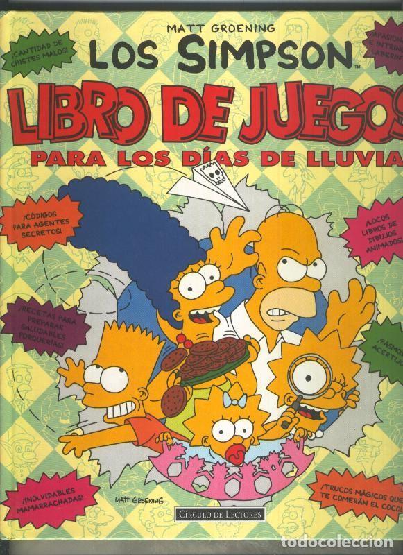B&uuml;cher: Los simpson: libro de juego para los dias de lluvia - Matt Groening