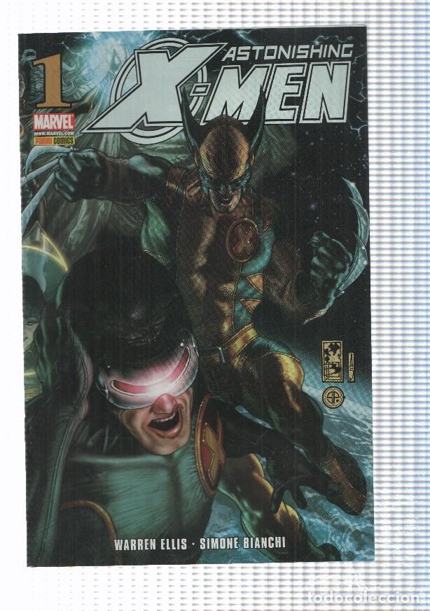 Libros: Panini: Astonishing X-Men vol. 3 num 01. Libro de bocetos en las ultimas paginas