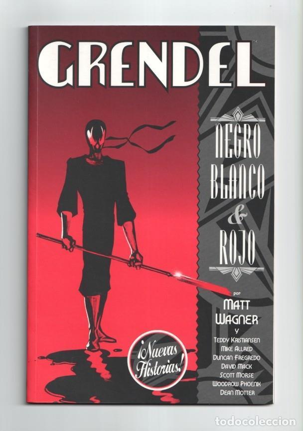 Libri di seconda mano: Astiberri: Grendel: negro, blanco, rojo: libro segundo - varios