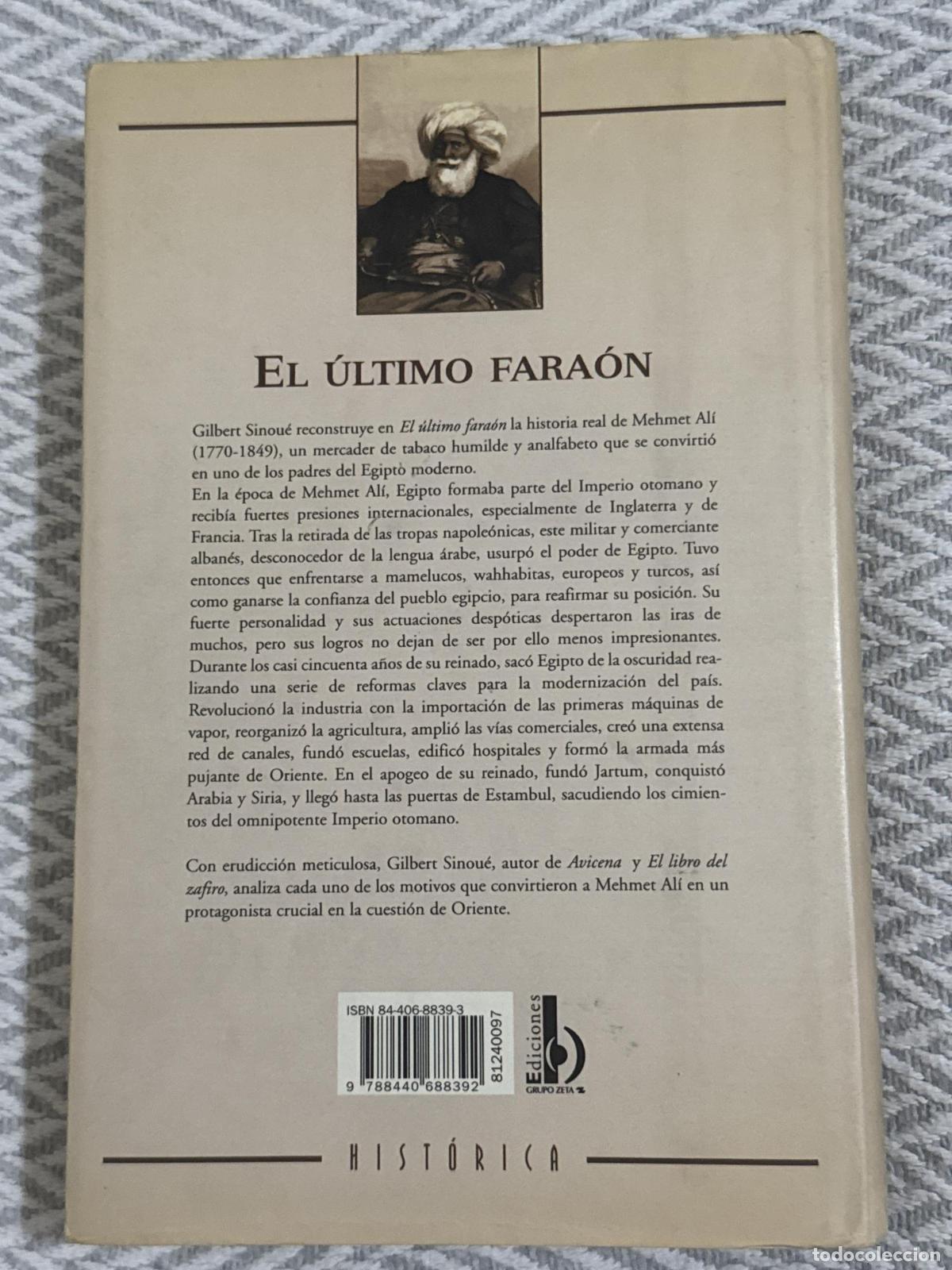 Libros: El &uacute;ltimo fara&oacute;n - Sinou&eacute;, Gilbert - Foto 2