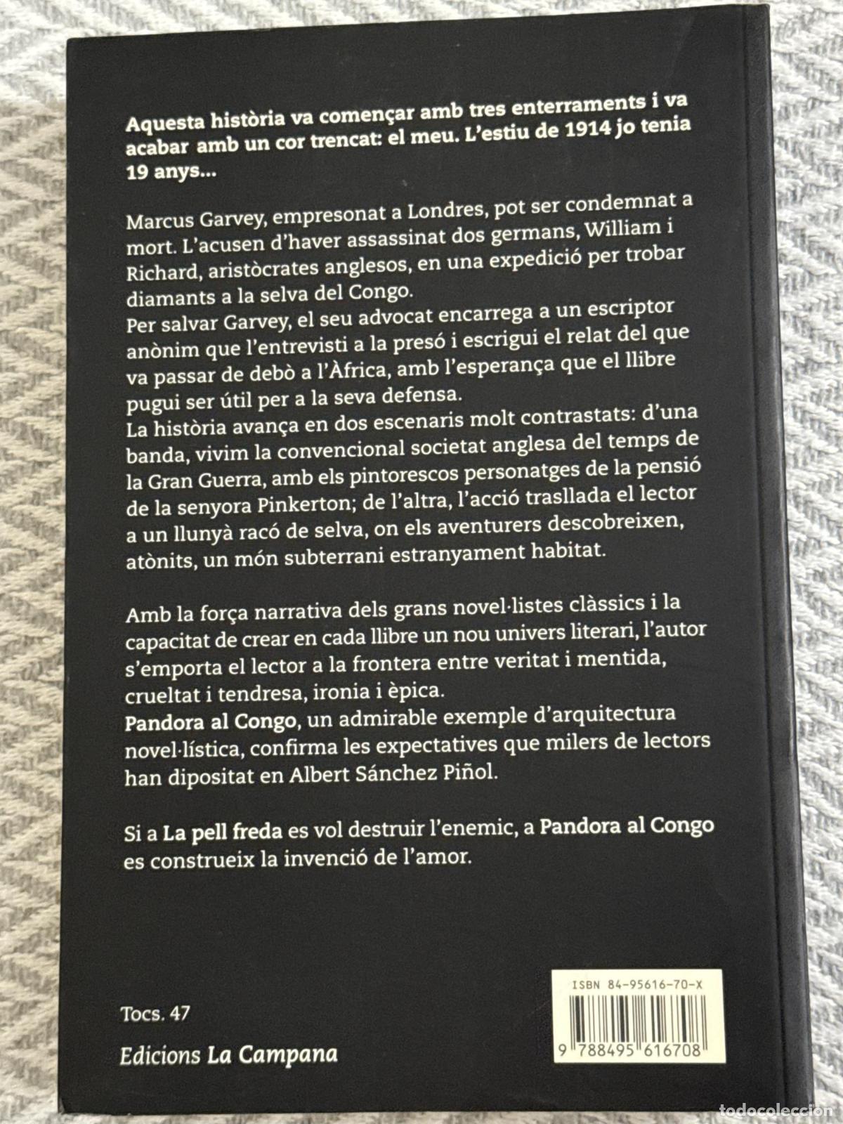Libros: Pandora al Congo - S&aacute;nchez Pi&ntilde;ol, Albert - Foto 2