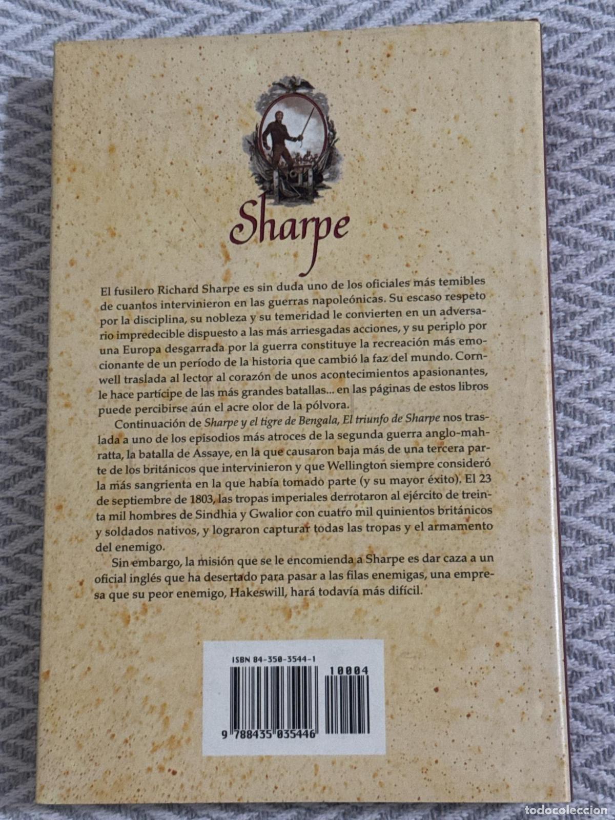 Libros: El triunfo de Sharpe (12) - Cornwell, Bernard - Foto 2