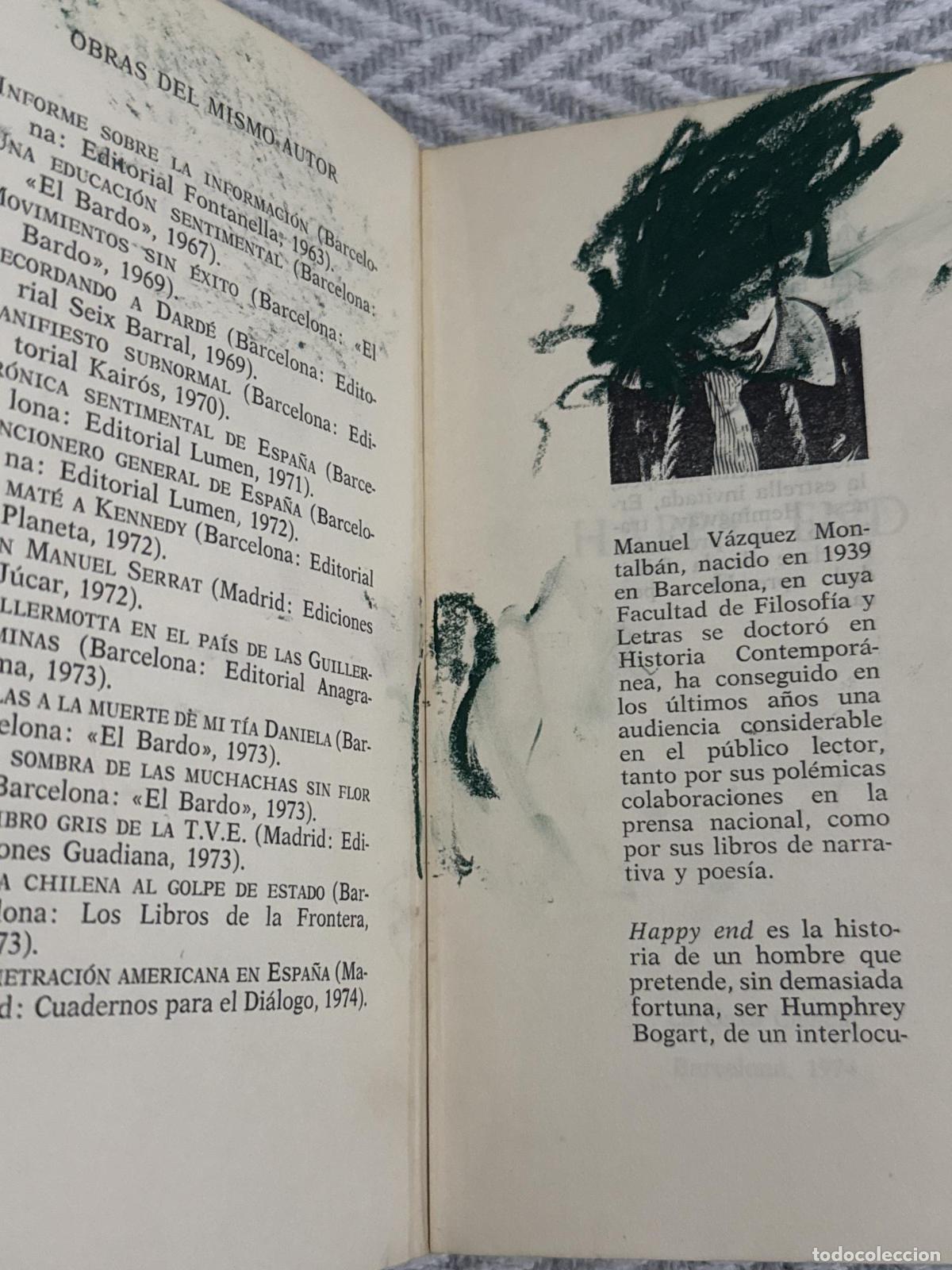 Libros: Happy end - V&aacute;zquez Montalb&aacute;n, Manuel - Foto 3