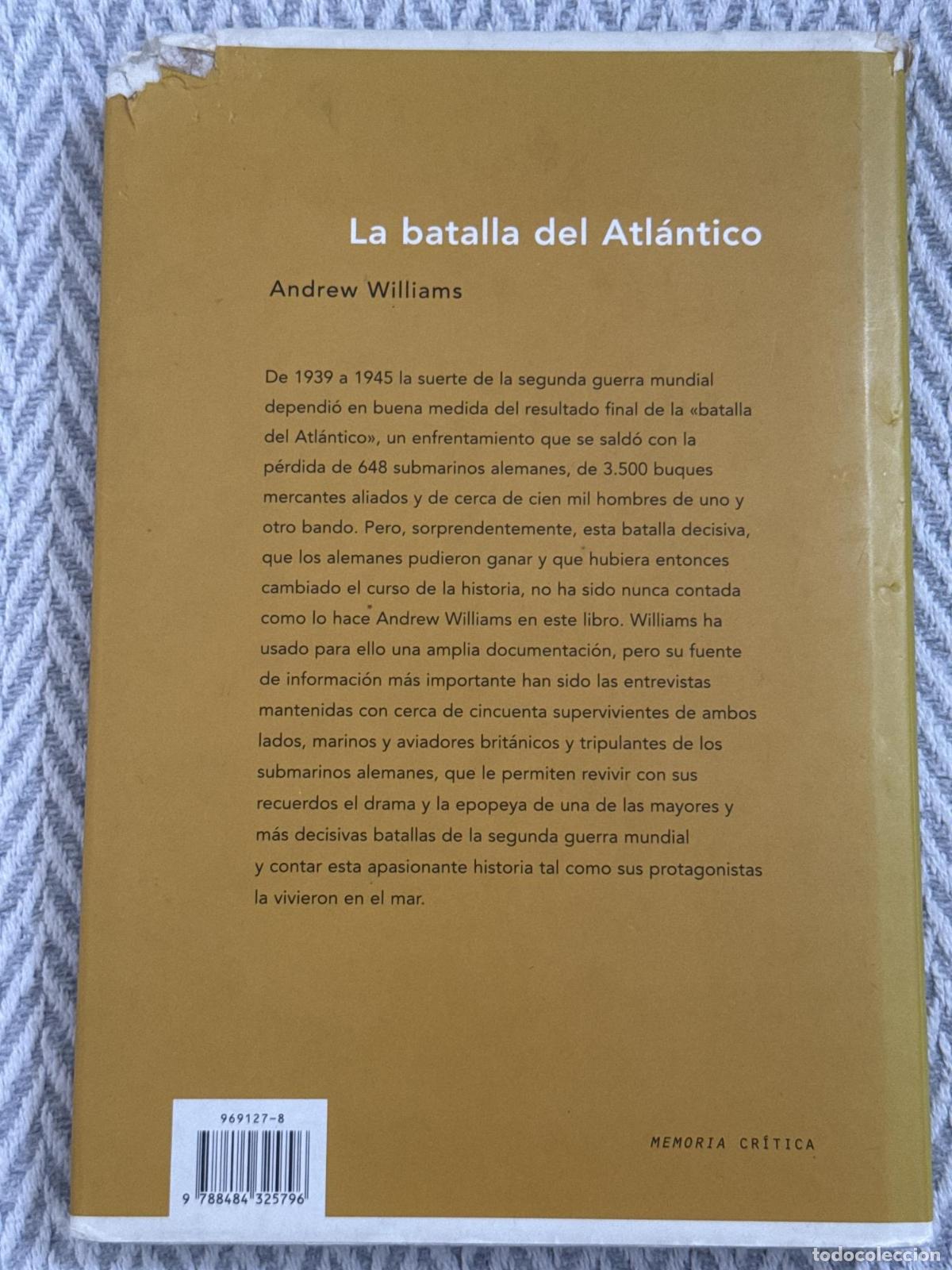Libros: La batalla del Atl&aacute;ntico - Andrew Williams - Foto 2