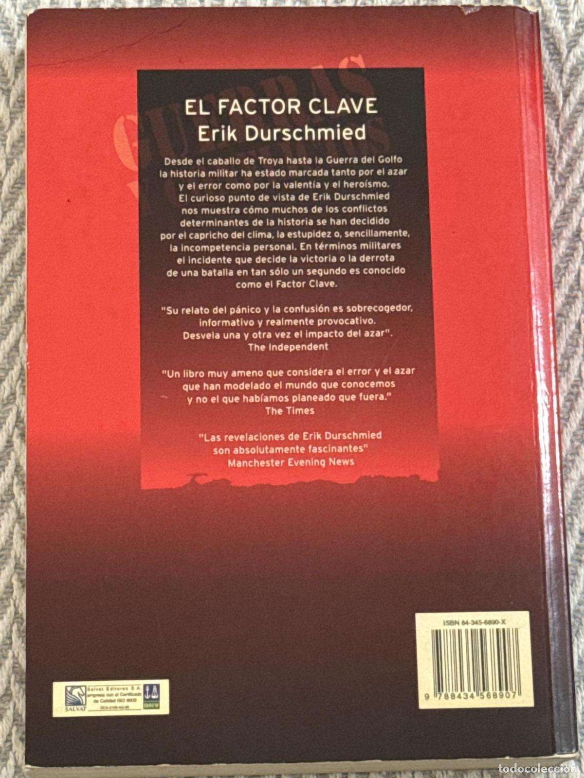 Libros: El factor clave - Durschmied, Erik - Foto 3