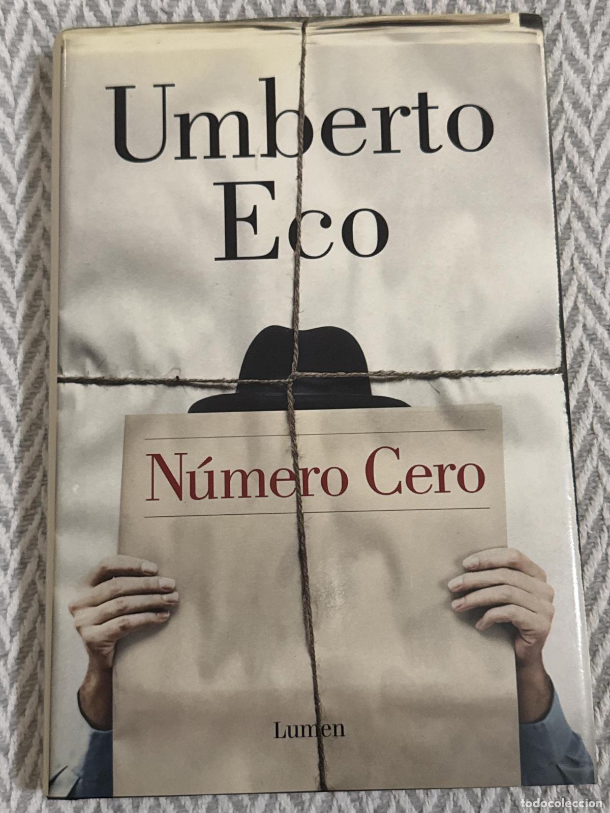 Libros: N&uacute;mero Cero - Eco, Umberto