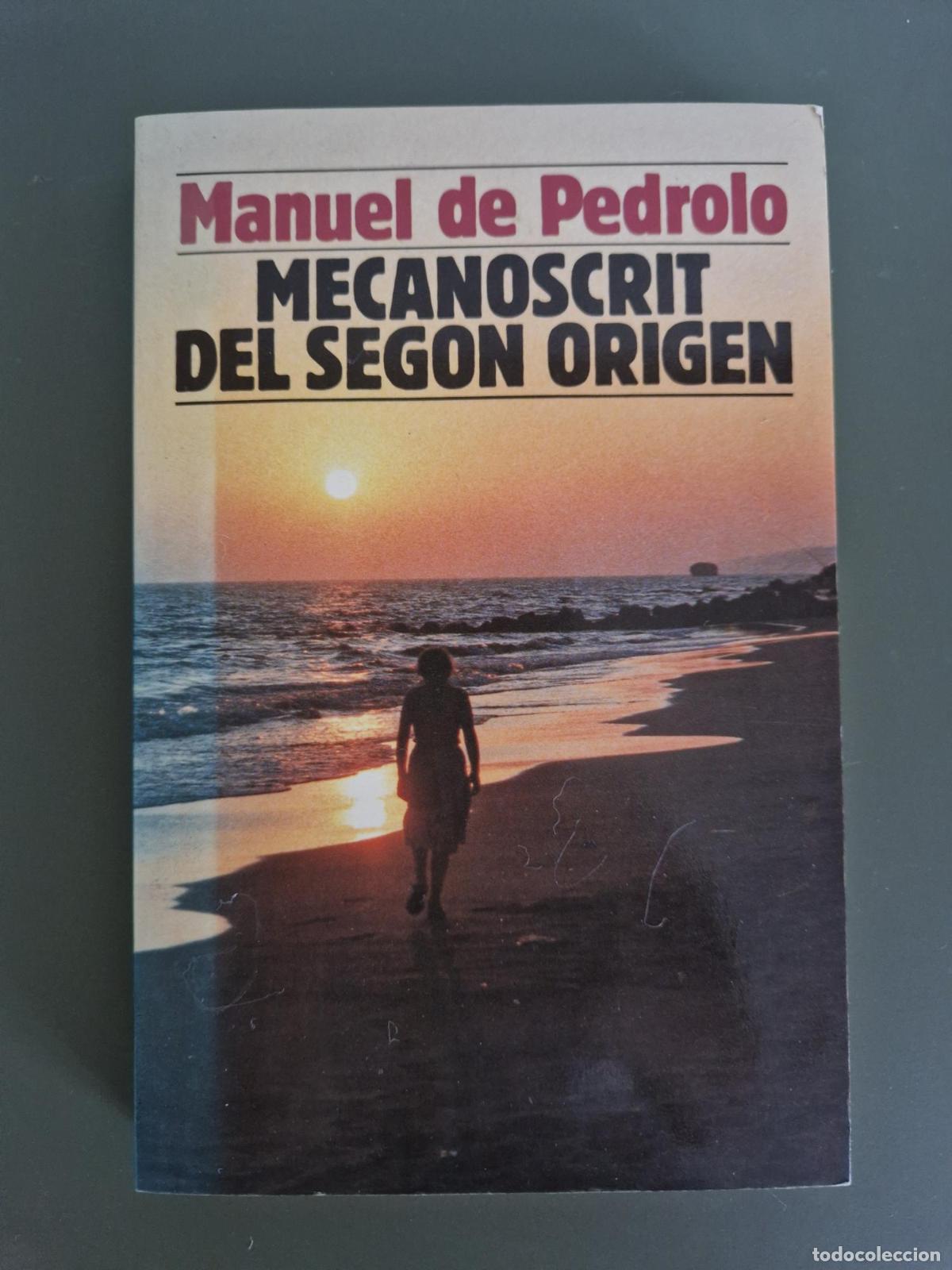 Libros: Mecanoscrit de segon origen - Manuel de Pedrolo - Foto 1