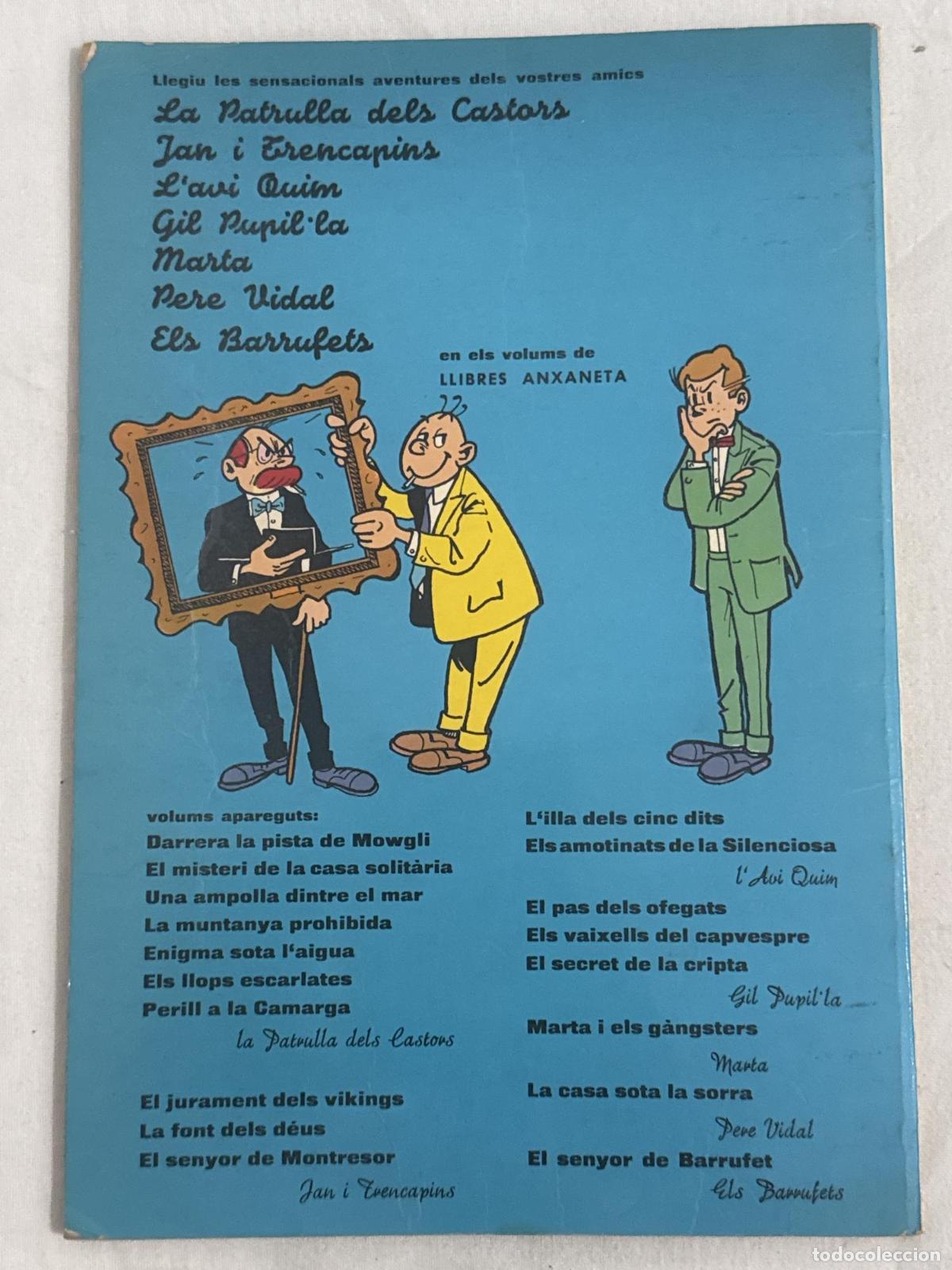 Libros: El secret de la cripta Gil Pupil&middot;la - M. Tillieux - Foto 2