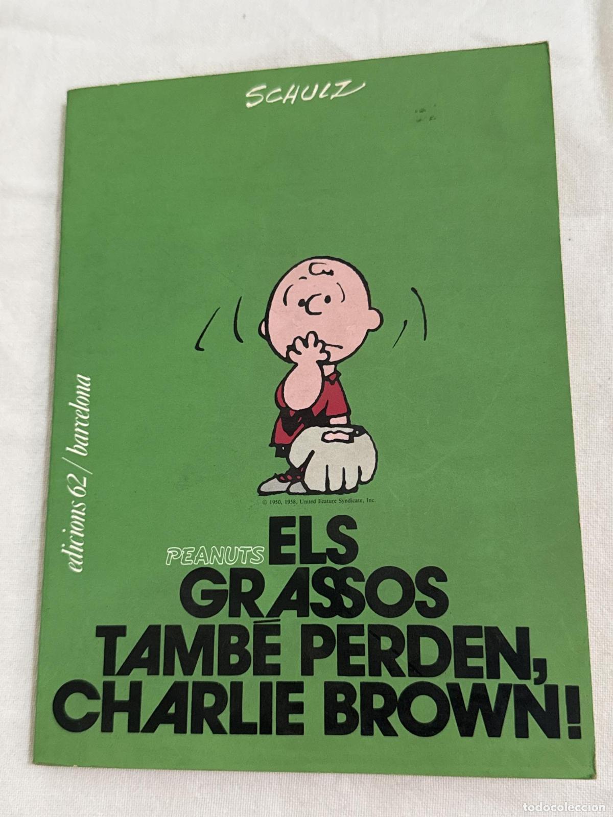 Libri di seconda mano: Els grassos tamb&eacute; perden, Charlie Brown - Schulz, Charles M