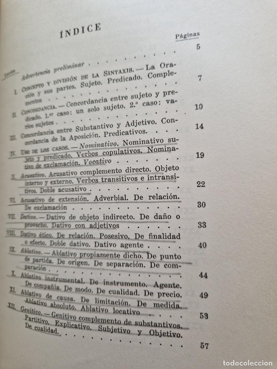 Libros: Sintaxi latina - E. Valent&iacute; Fiol - Foto 3