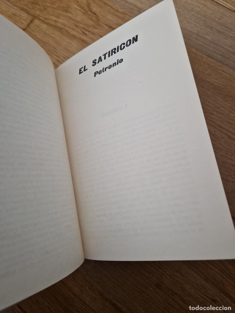 Libros: El satiricon (edici&oacute;n &iacute;ntegra). Primera edici&oacute;n - Petronio - Foto 2