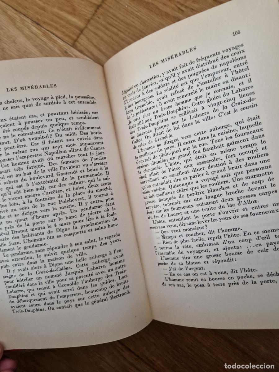 Libros: Les mis&eacute;rables. 3 Tomos - Victor Hugo - Foto 3