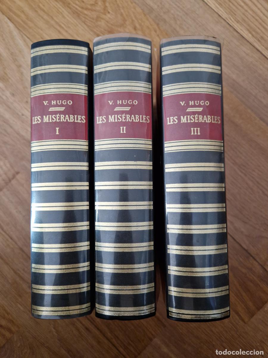 Libros: Les mis&eacute;rables. 3 Tomos - Victor Hugo - Foto 1
