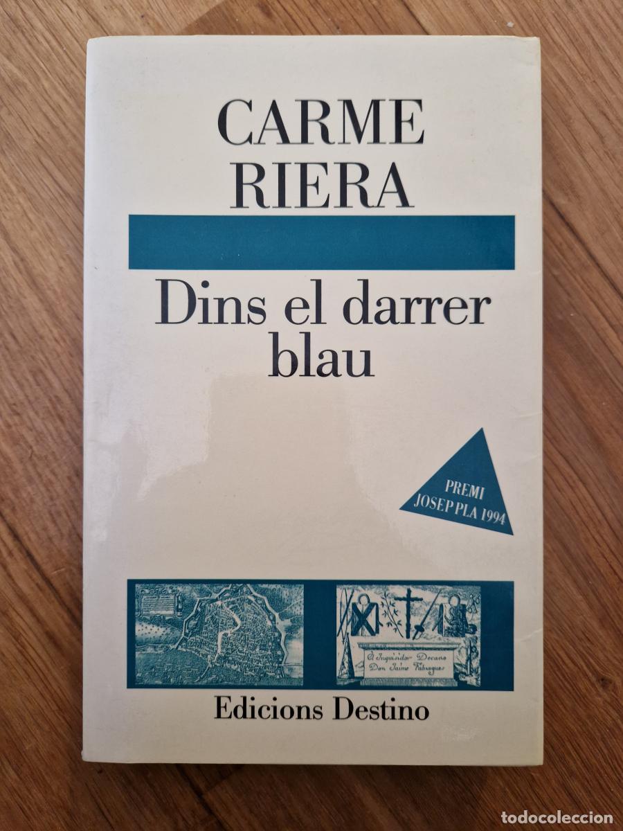 Libros: Dins el darrer blau - Carme Riera - Foto 1