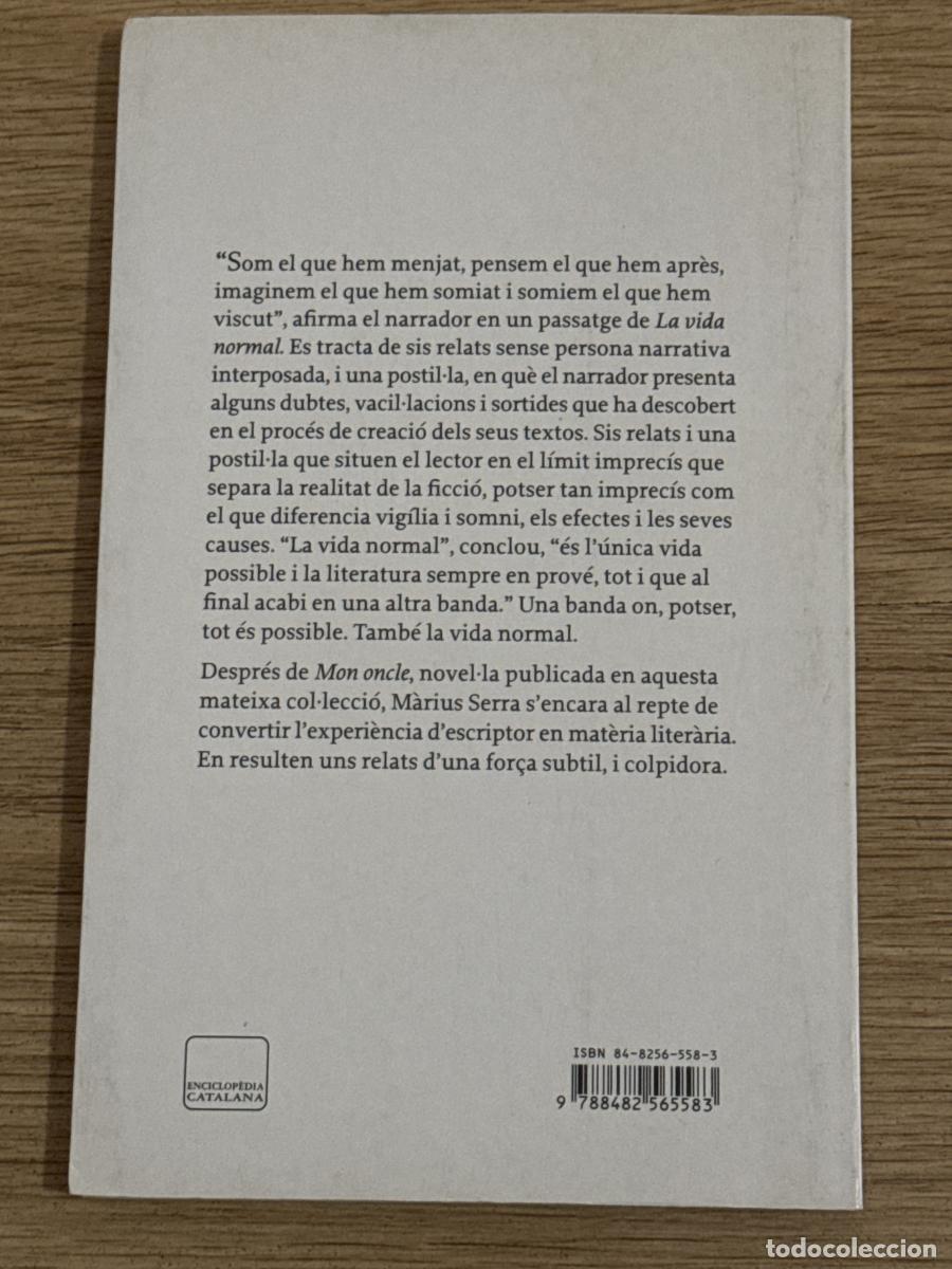 Libros: La vida normal - M&agrave;rius Serra - Foto 2