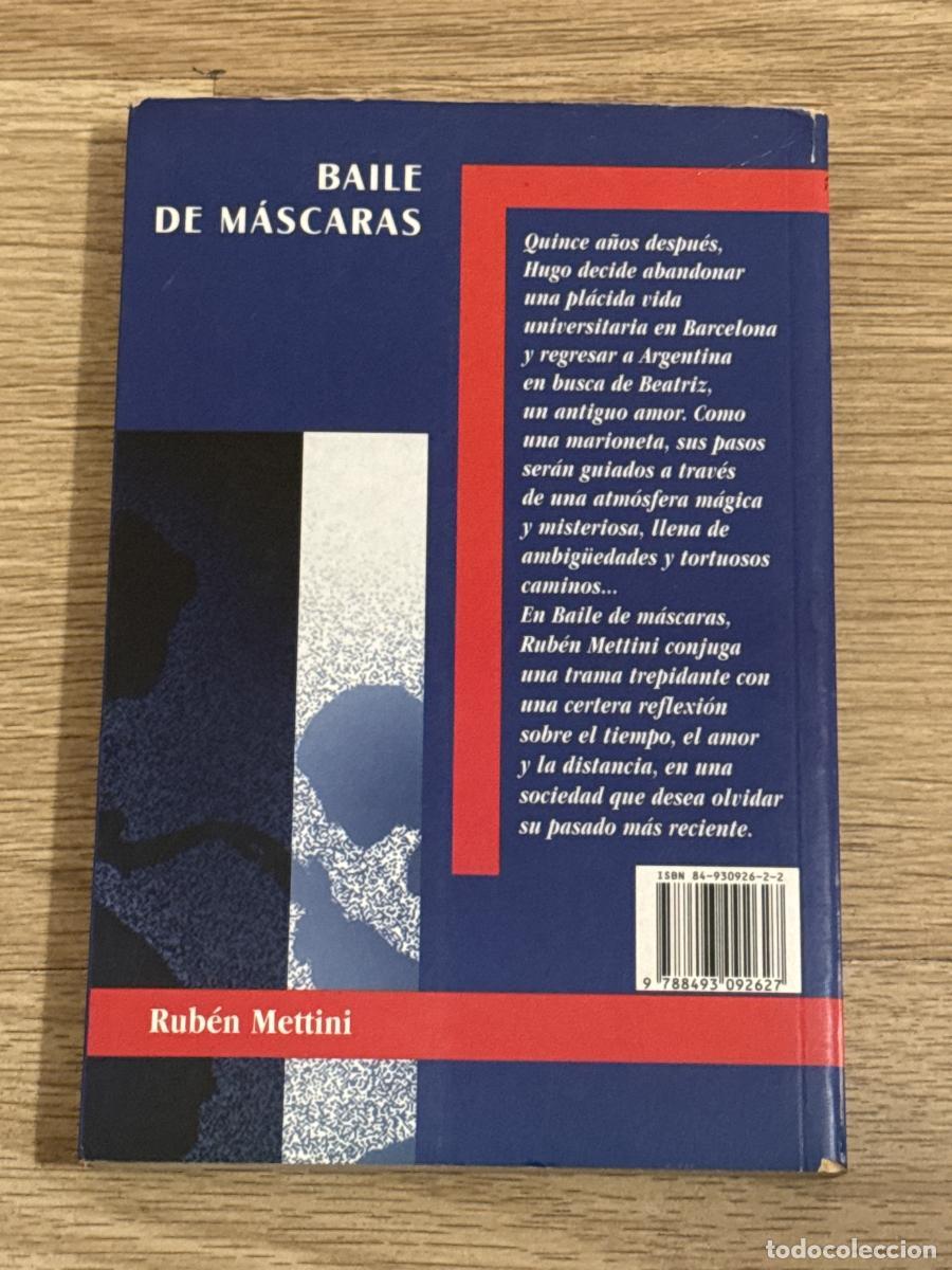 Libros: Baile de m&aacute;scaras - Mettini, Rub&eacute;n - Foto 2