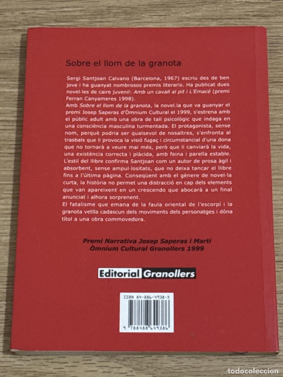 Libros: Sobre el llom de la granota - Sergi Santjoan Calvano - Foto 2