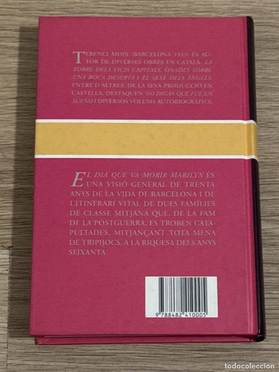 Libros: El dia que va morir Marylin - Terenci Moix - Foto 2