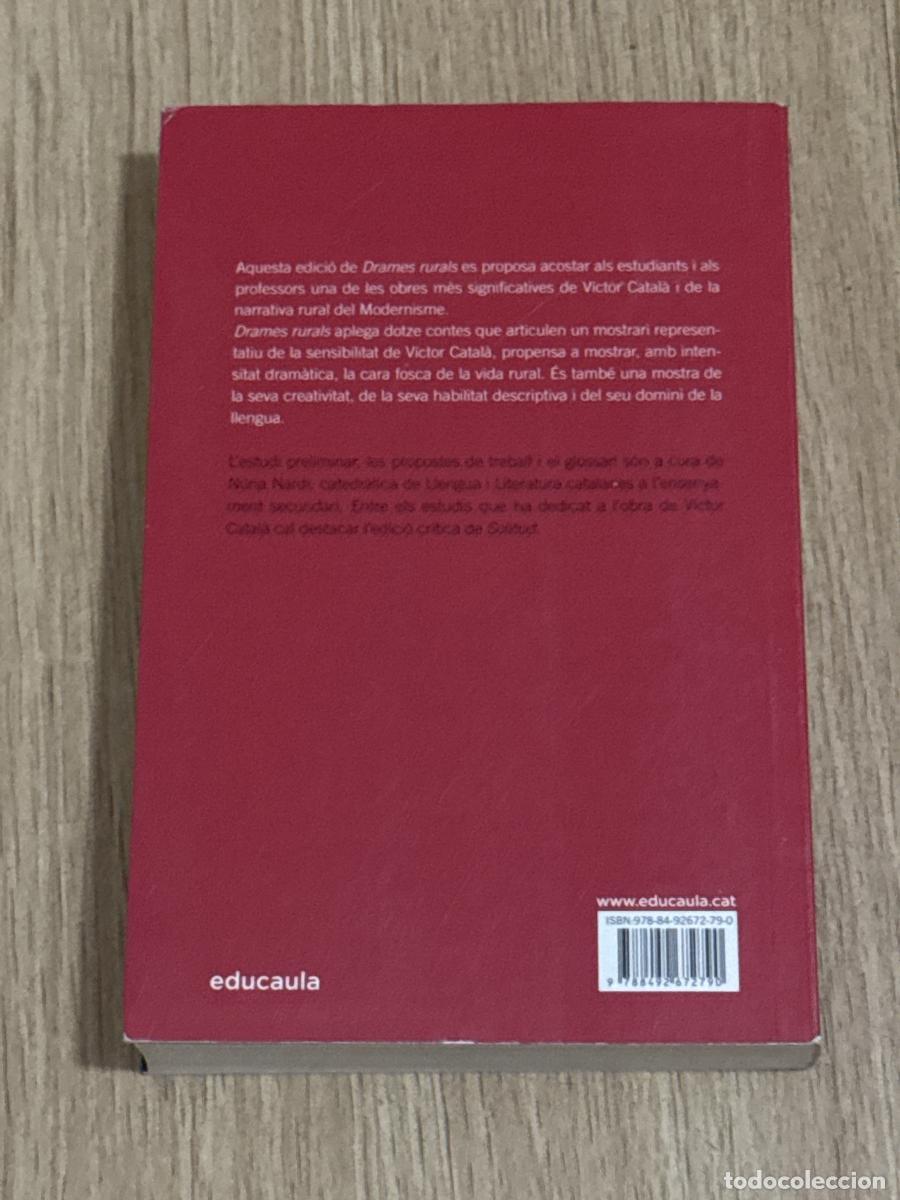 Libros: Drames rurals - V&iacute;ctor Catal&agrave; - Foto 2
