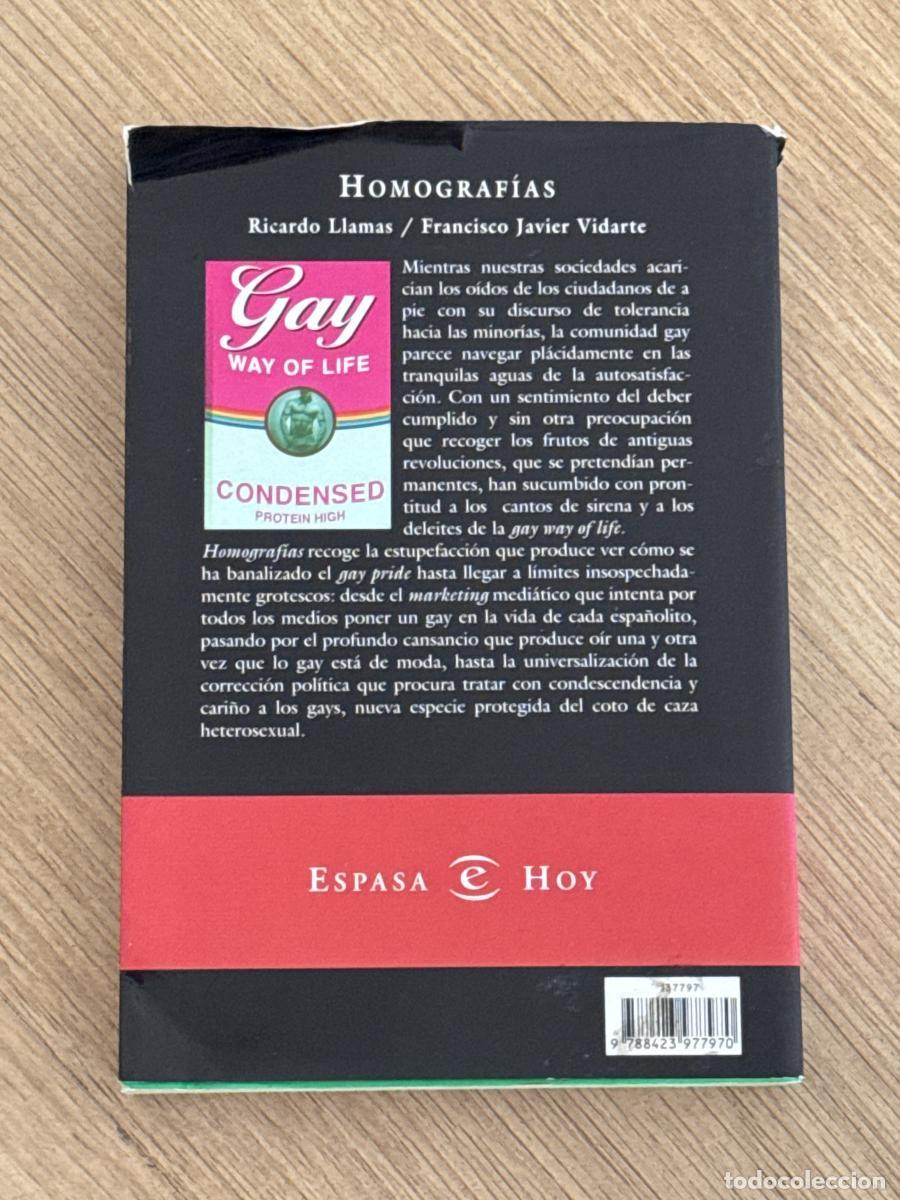 Libros: Homograf&iacute;as - Ricardo Llamas - Foto 2