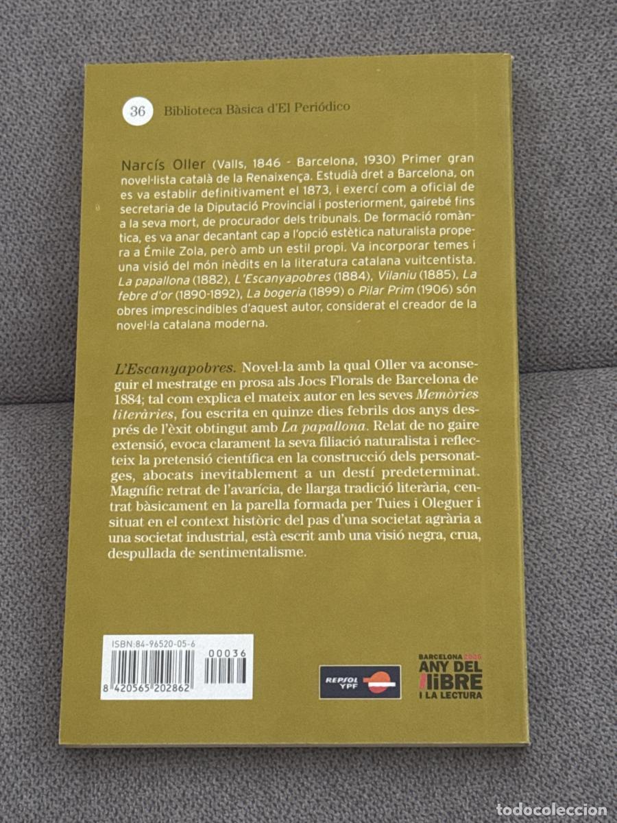 Libros: LEscanyapobres - Narc&iacute;s Oller - Foto 2