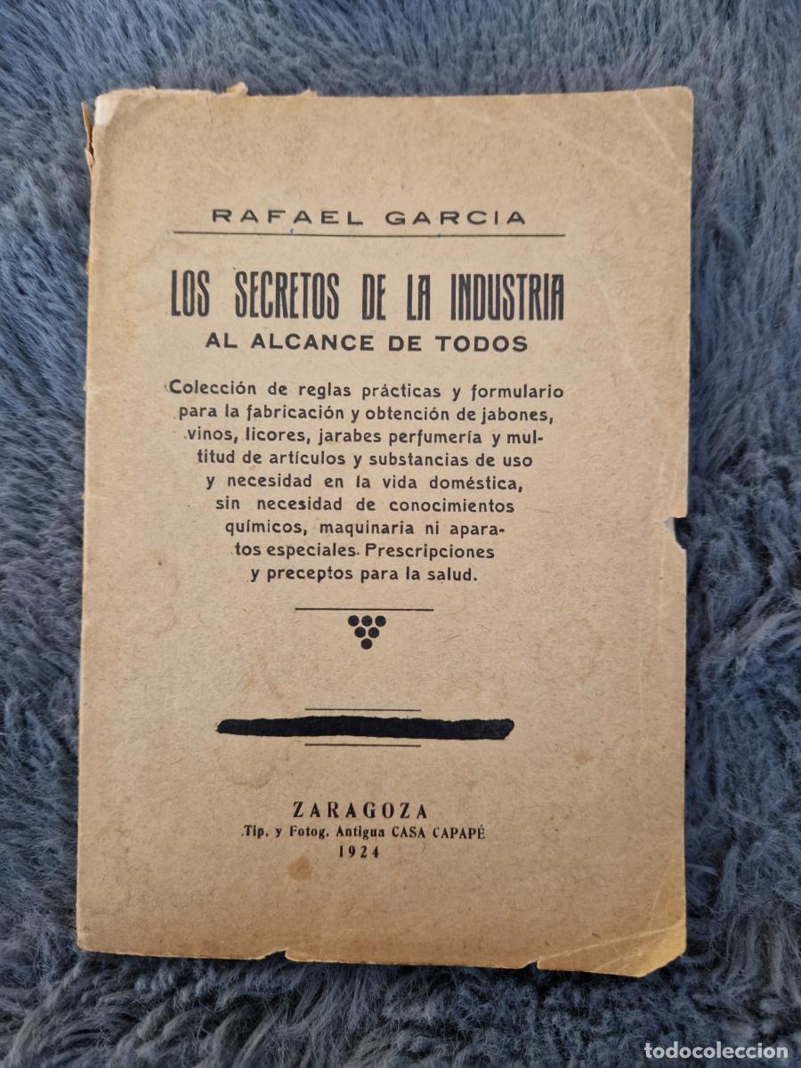 Libri di seconda mano: Los secretos de la industria al alcance de todos - Rafael Garc&iacute;a