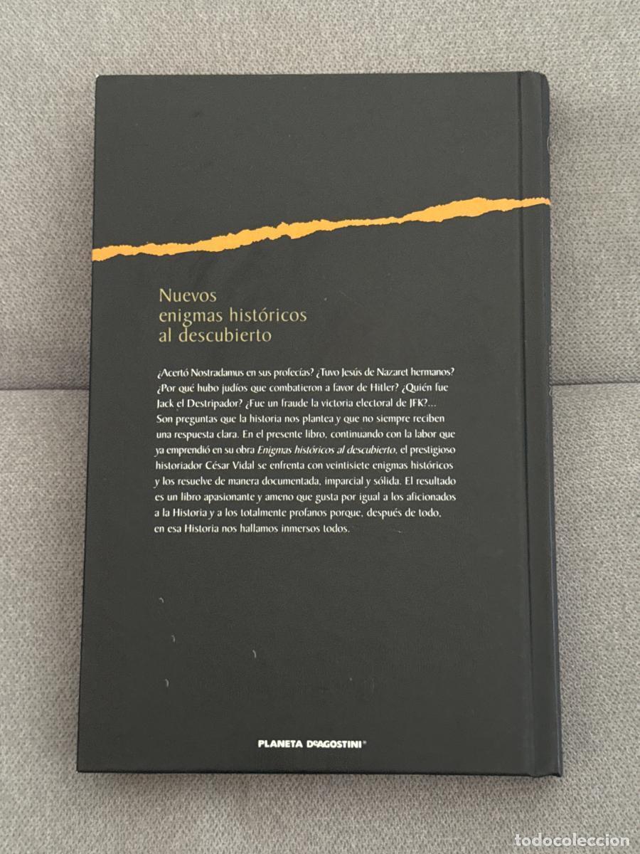 Libros: Enigmas hist&oacute;ricos al descubierto - C&eacute;sar Vidal - Foto 2