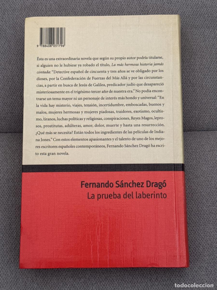 Libros: La prueba del laberinto - Fernando S&aacute;nchez Drag&oacute; - Foto 2