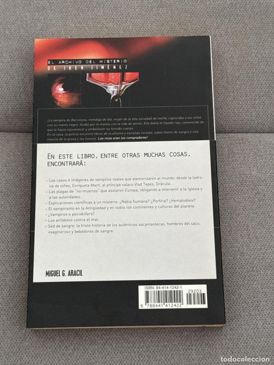 Libros: Vampiros - Miguel G. Aracil - Foto 2