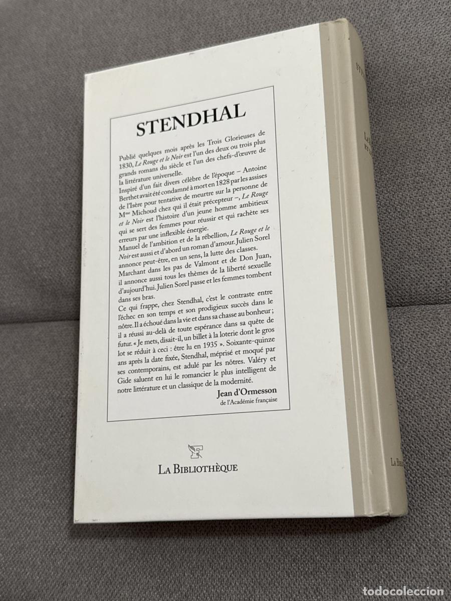 Libros: LE ROUGE ET LE NOIR - Stendhal - Foto 2