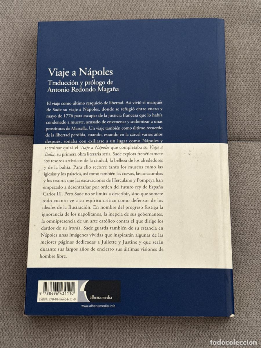 Libros: Viaje a Napoles - Marqu&eacute;s De Sade - Foto 2