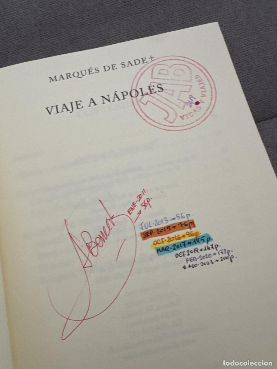 Libros: Viaje a Napoles - Marqu&eacute;s De Sade - Foto 4