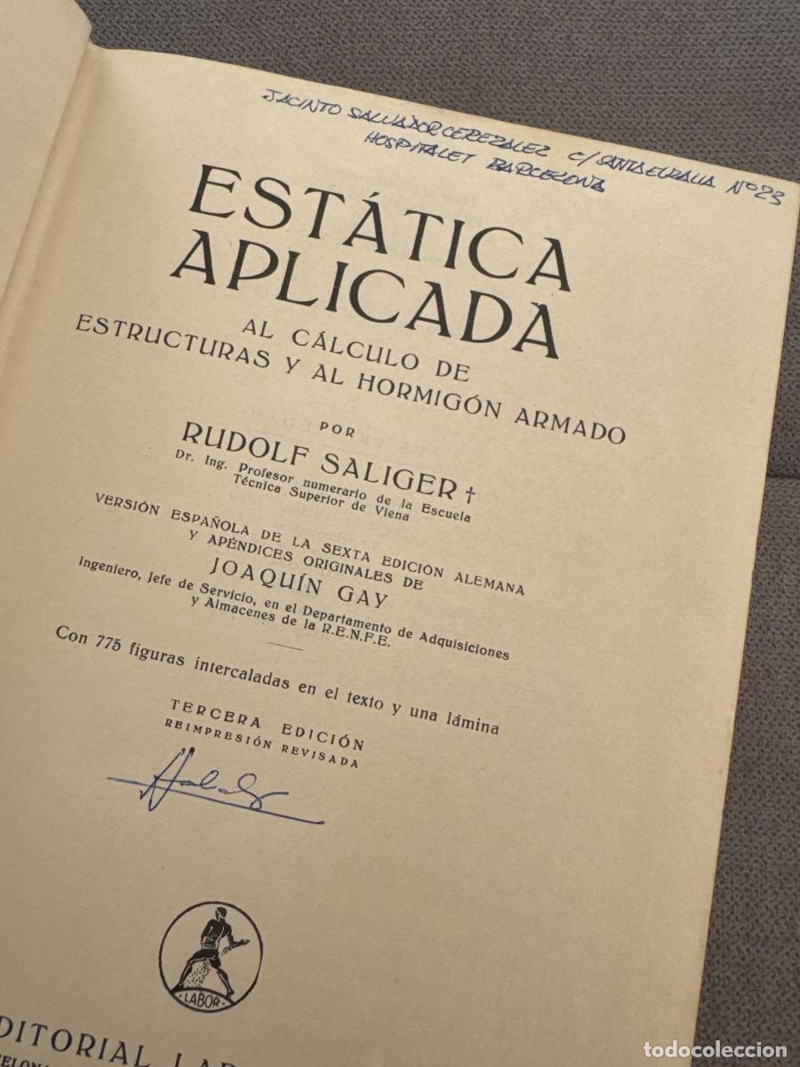 Libros: Est&aacute;tica aplicada - R. Saliger - Foto 4