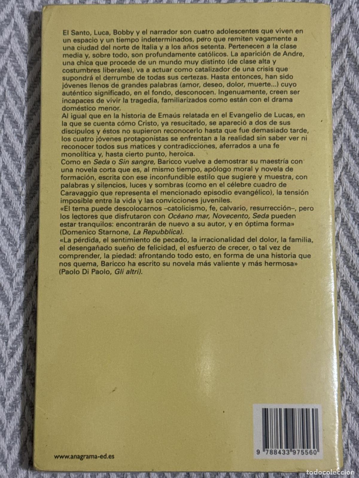 Libros: Ema&uacute;s - Baricco, Alessandro - Foto 2