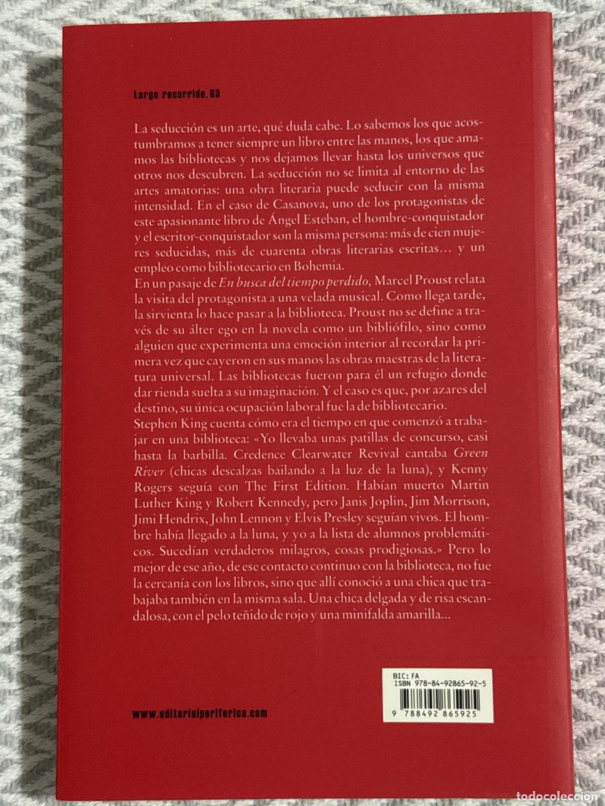 Libros: El escritor en su para&iacute;so - Esteban, &Aacute;ngel - Foto 2