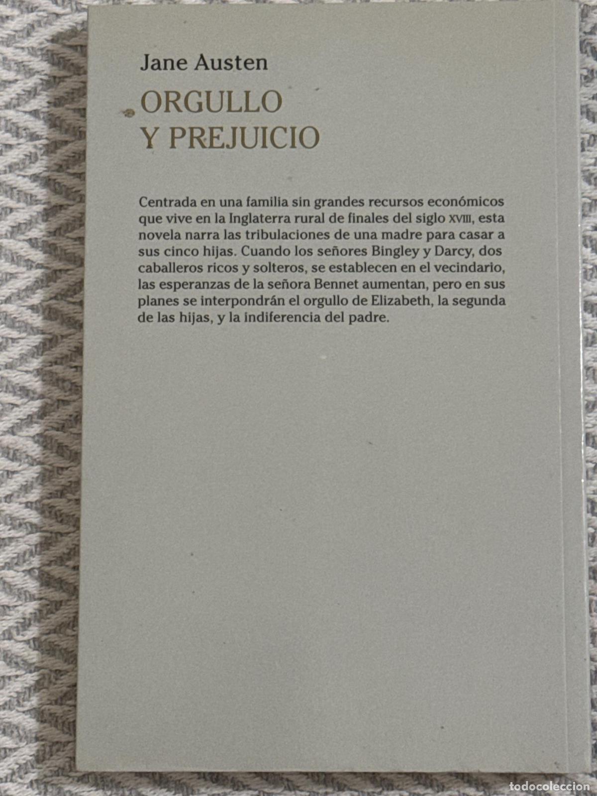 Libros: Orgullo y prejuicio - Jane Austen - Foto 2